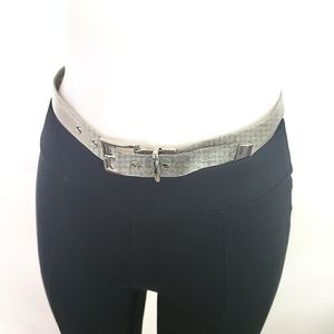 Vintage Century Canada silver chain mesh metal silver belt